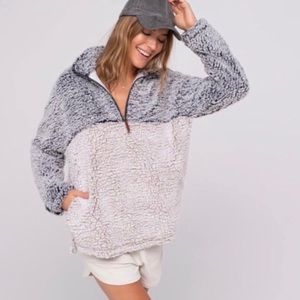 Thread & Supply Sherpa Quarter Zip Pullover